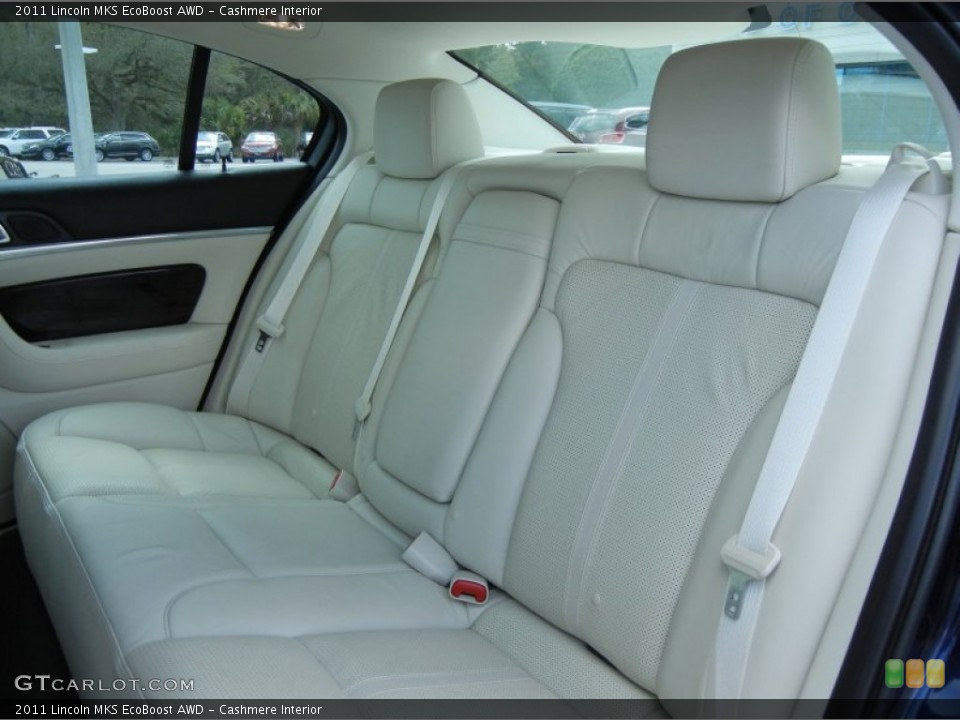 Cashmere Interior Rear Seat for the 2011 Lincoln MKS EcoBoost AWD #77211703