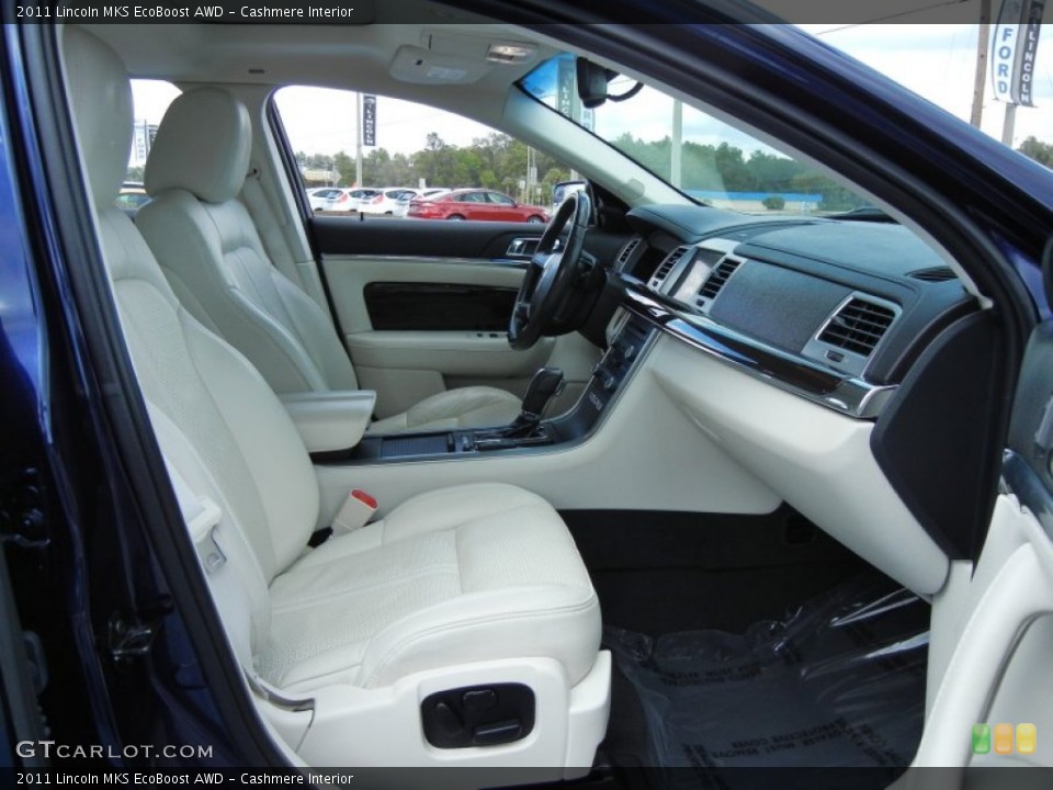Cashmere Interior Front Seat for the 2011 Lincoln MKS EcoBoost AWD #77211718