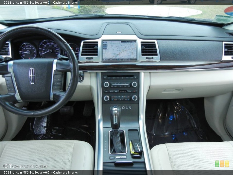 Cashmere Interior Dashboard for the 2011 Lincoln MKS EcoBoost AWD #77211779
