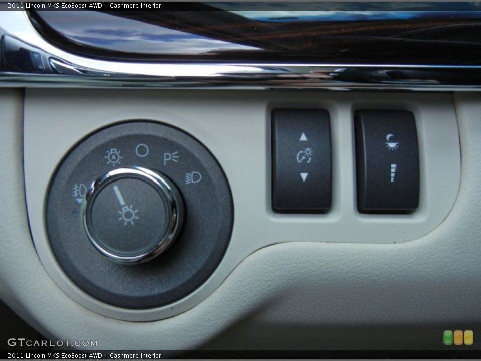 Cashmere Interior Controls for the 2011 Lincoln MKS EcoBoost AWD #77211869