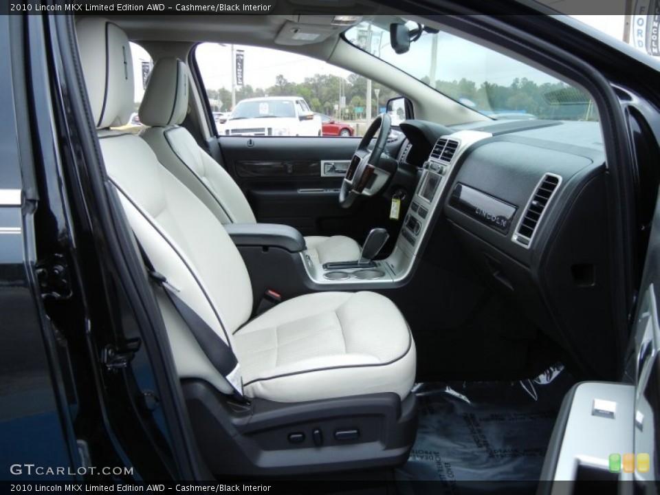 Cashmere/Black Interior Photo for the 2010 Lincoln MKX Limited Edition AWD #77212229