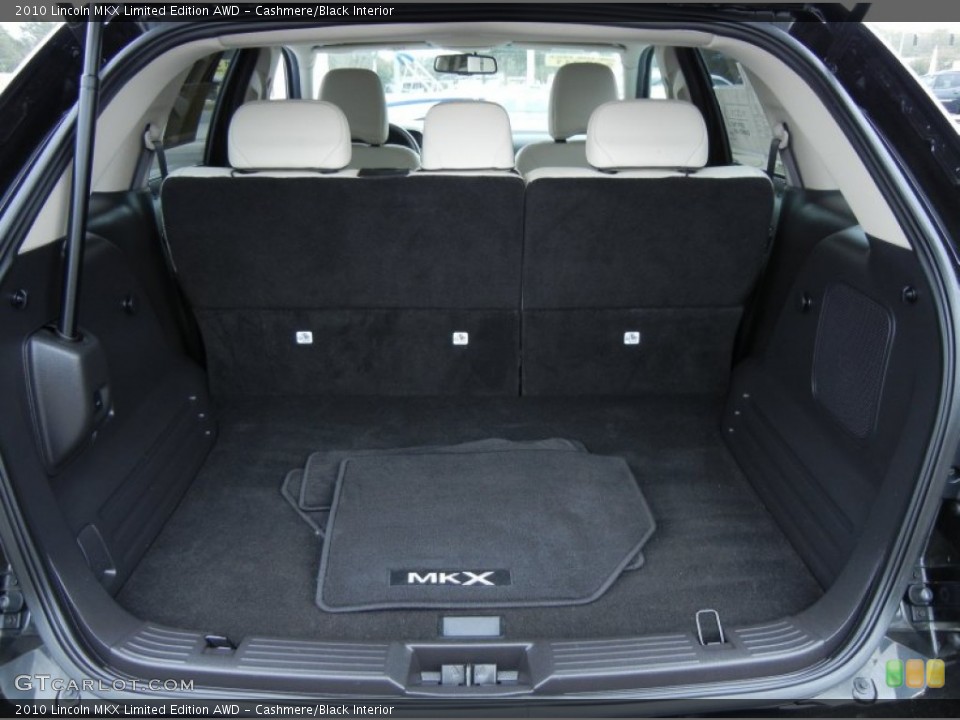 Cashmere/Black Interior Trunk for the 2010 Lincoln MKX Limited Edition AWD #77212361