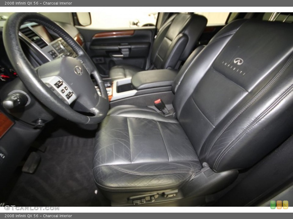 Charcoal Interior Photo for the 2008 Infiniti QX 56 #77213011