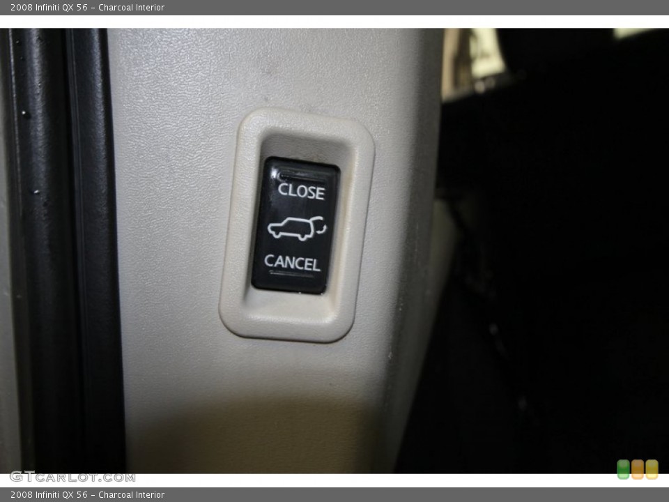Charcoal Interior Controls for the 2008 Infiniti QX 56 #77213512