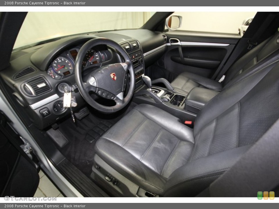 Black Interior Prime Interior for the 2008 Porsche Cayenne Tiptronic #77214593