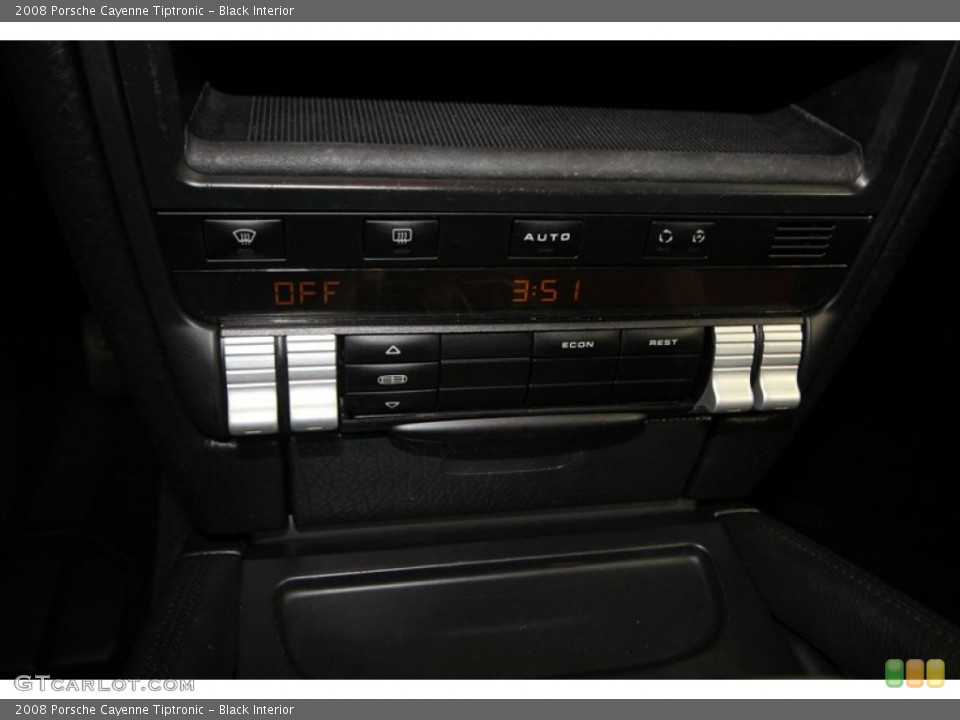 Black Interior Controls for the 2008 Porsche Cayenne Tiptronic #77214734