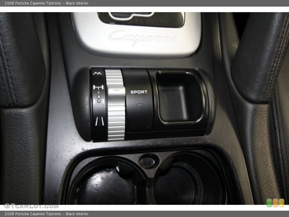 Black Interior Controls for the 2008 Porsche Cayenne Tiptronic #77214762