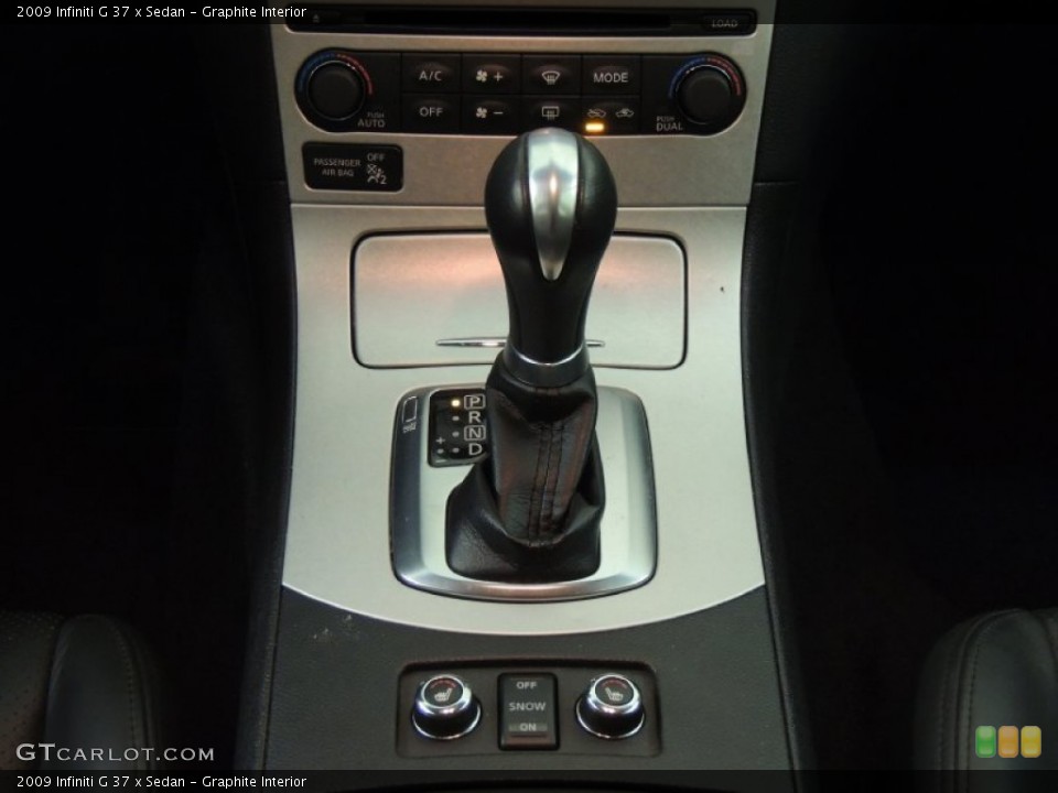 Graphite Interior Transmission for the 2009 Infiniti G 37 x Sedan #77214823