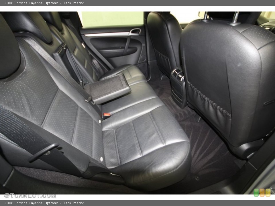 Black Interior Rear Seat for the 2008 Porsche Cayenne Tiptronic #77214923