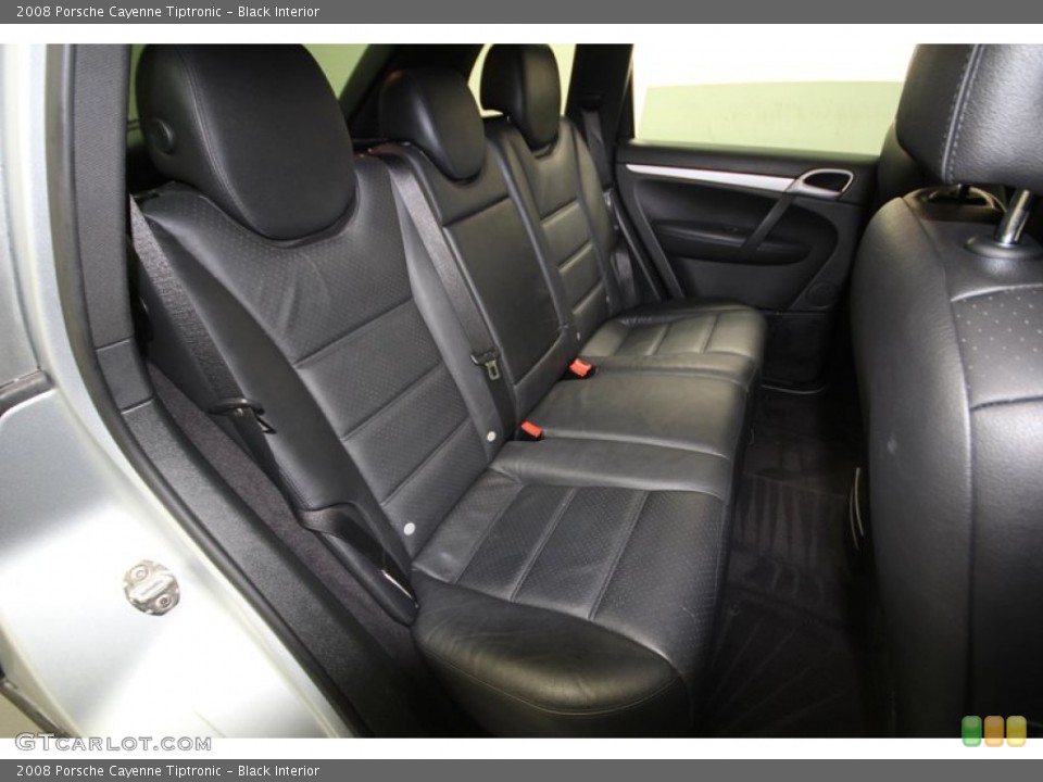 Black Interior Rear Seat for the 2008 Porsche Cayenne Tiptronic #77214953