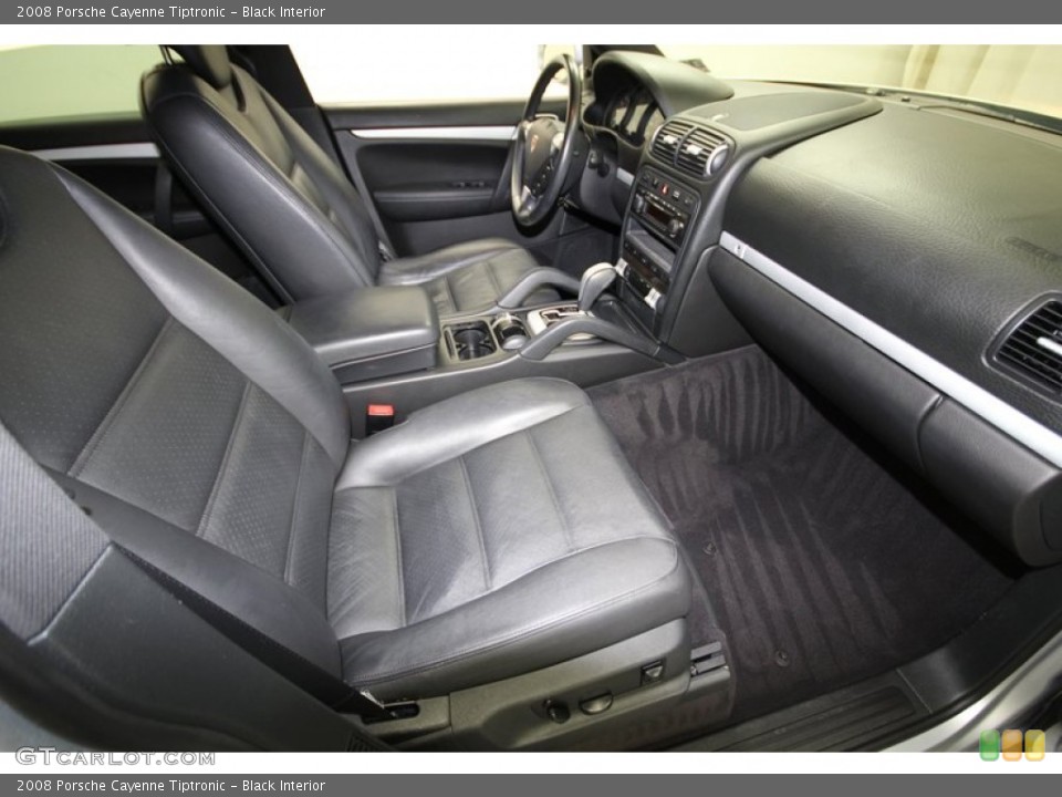 Black Interior Front Seat for the 2008 Porsche Cayenne Tiptronic #77214968