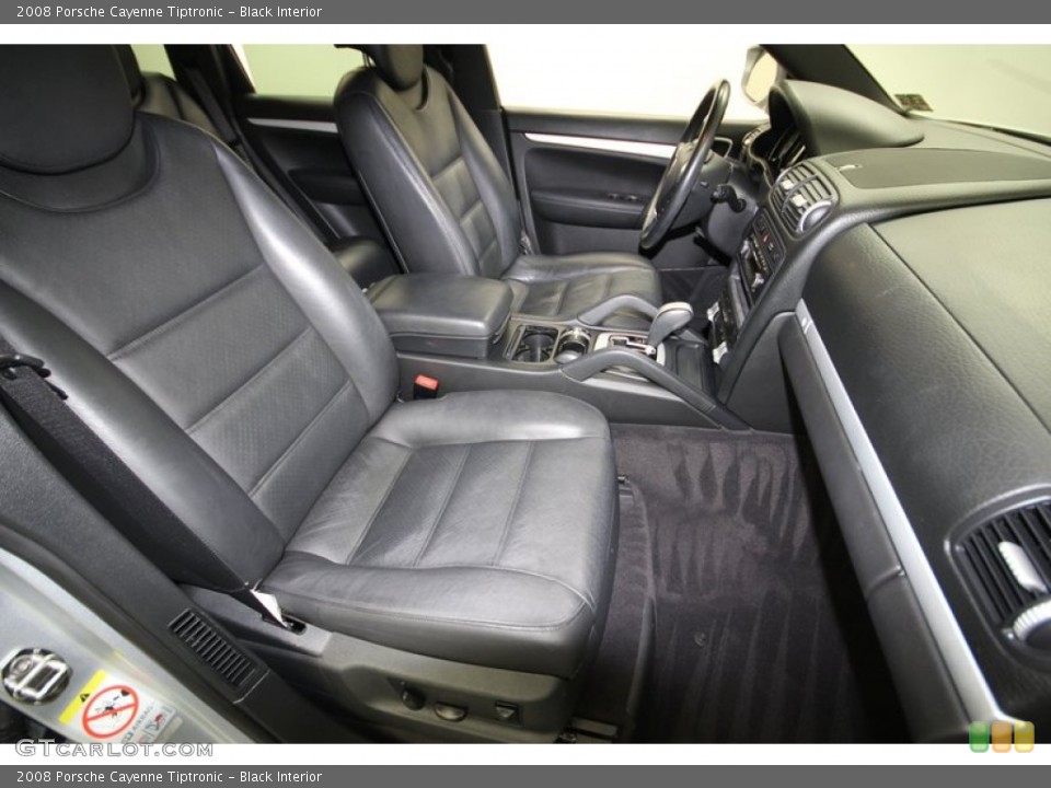 Black Interior Front Seat for the 2008 Porsche Cayenne Tiptronic #77215019