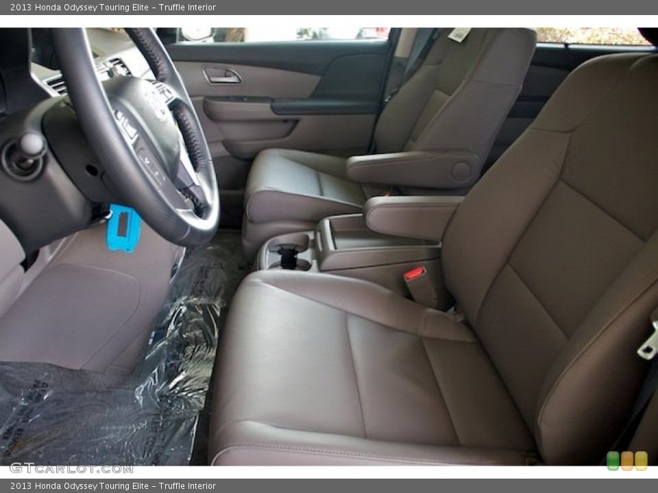 Truffle Interior Front Seat for the 2013 Honda Odyssey Touring Elite #77215148