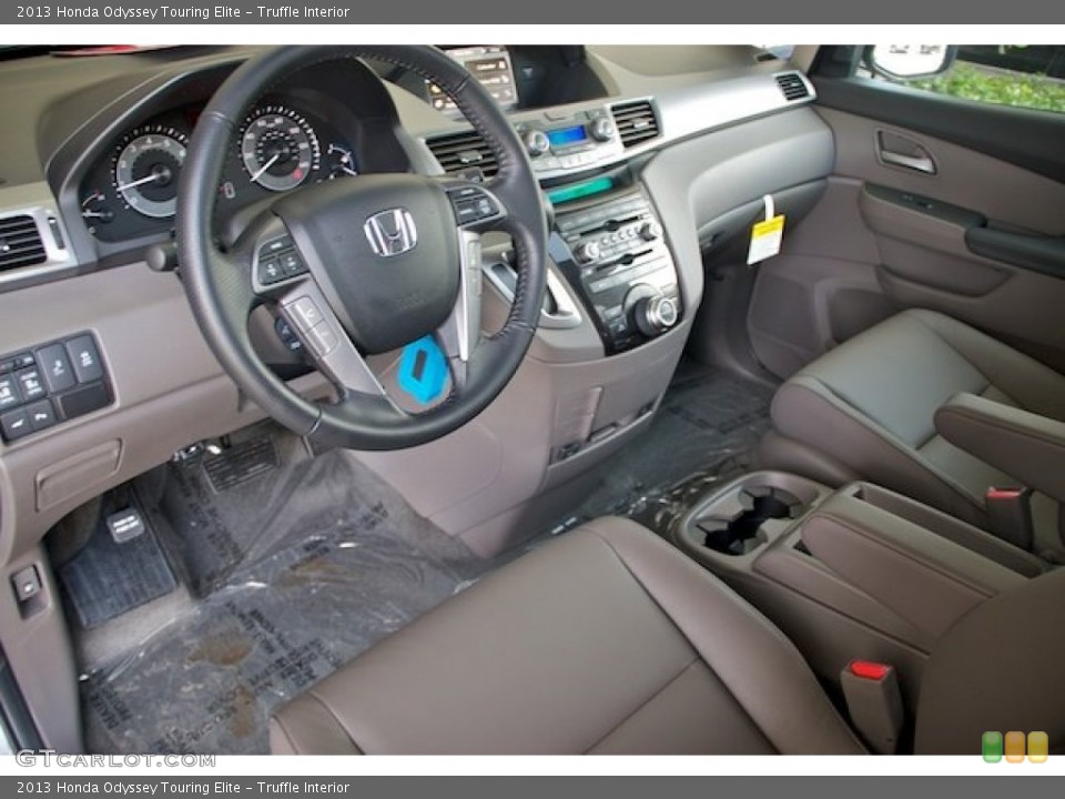 Truffle Interior Prime Interior for the 2013 Honda Odyssey Touring Elite #77215163