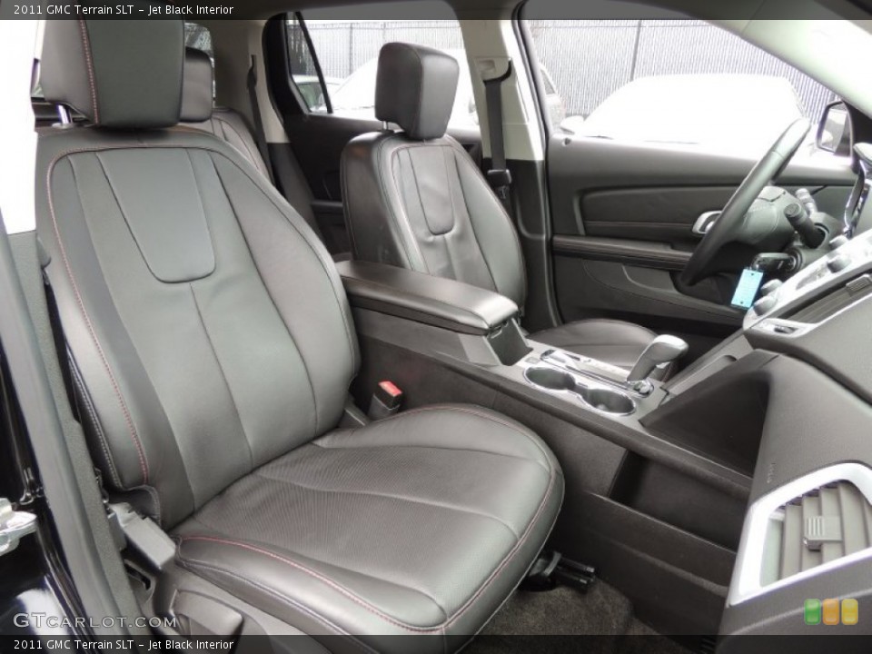 Jet Black Interior Front Seat for the 2011 GMC Terrain SLT #77215298