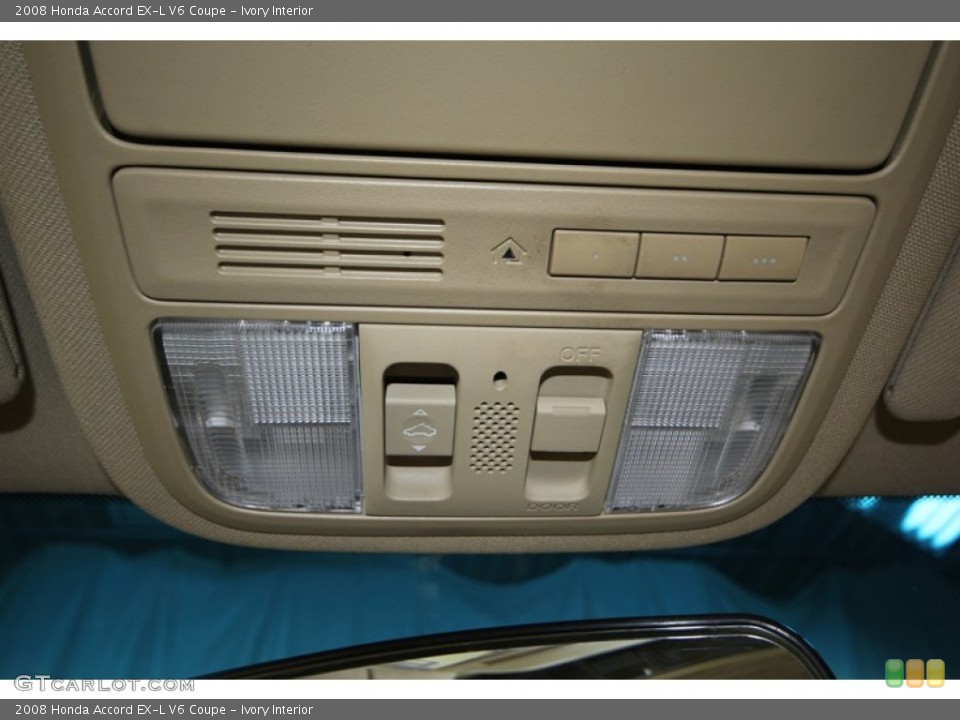 Ivory Interior Controls for the 2008 Honda Accord EX-L V6 Coupe #77215348