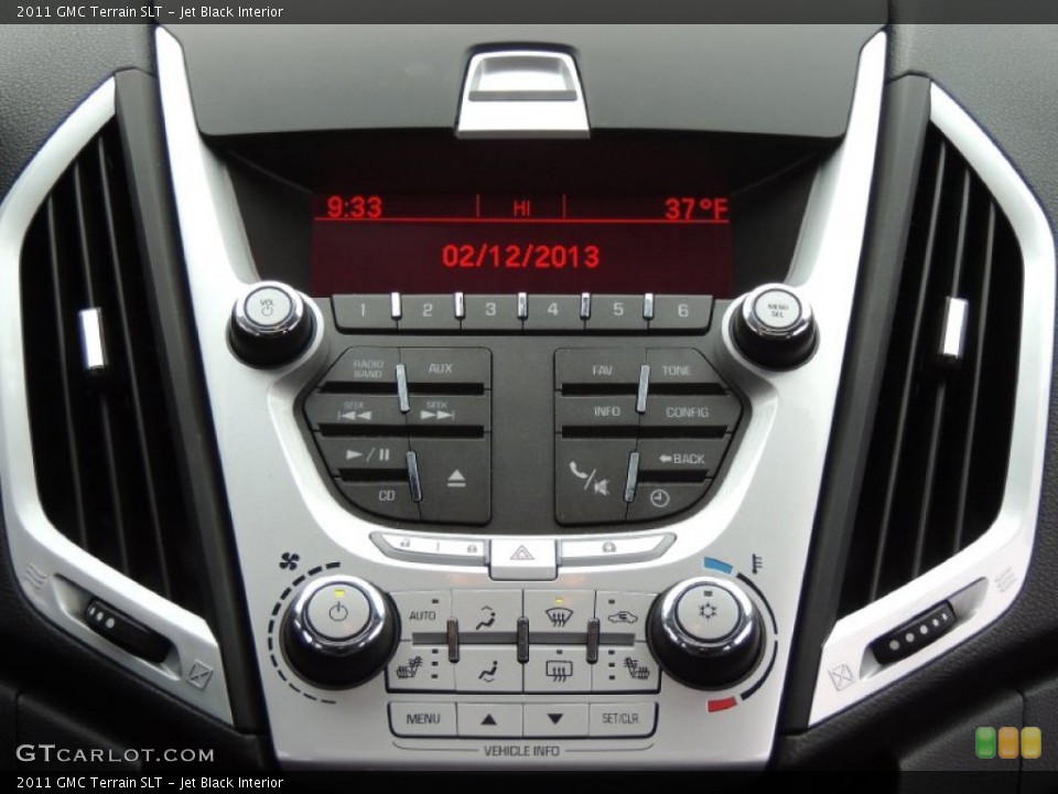 Jet Black Interior Controls for the 2011 GMC Terrain SLT #77215439
