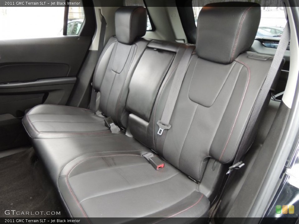 Jet Black Interior Rear Seat for the 2011 GMC Terrain SLT #77215515
