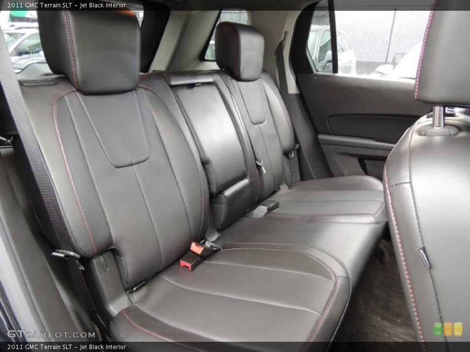 Jet Black Interior Rear Seat for the 2011 GMC Terrain SLT #77215548