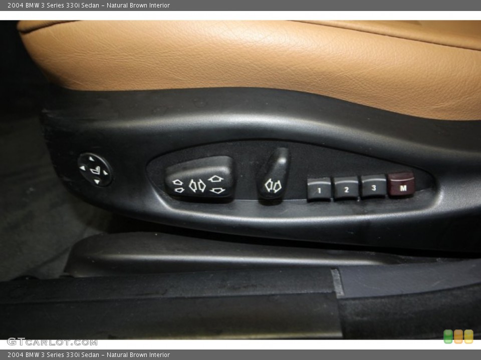Natural Brown Interior Controls for the 2004 BMW 3 Series 330i Sedan #77215838
