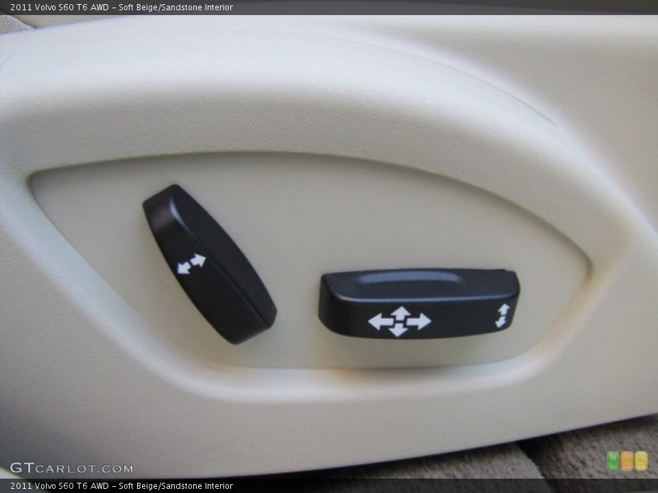 Soft Beige/Sandstone Interior Front Seat for the 2011 Volvo S60 T6 AWD #77216507