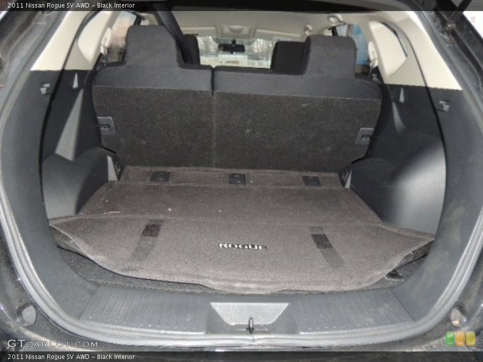 Black Interior Trunk for the 2011 Nissan Rogue SV AWD #77217302