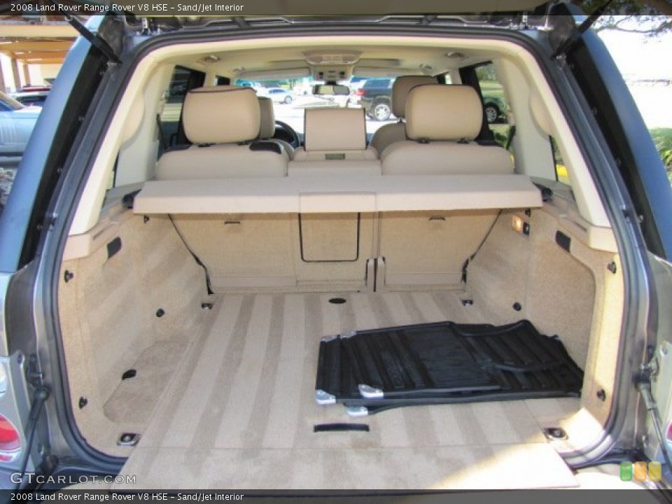 Sand/Jet Interior Trunk for the 2008 Land Rover Range Rover V8 HSE #77217356