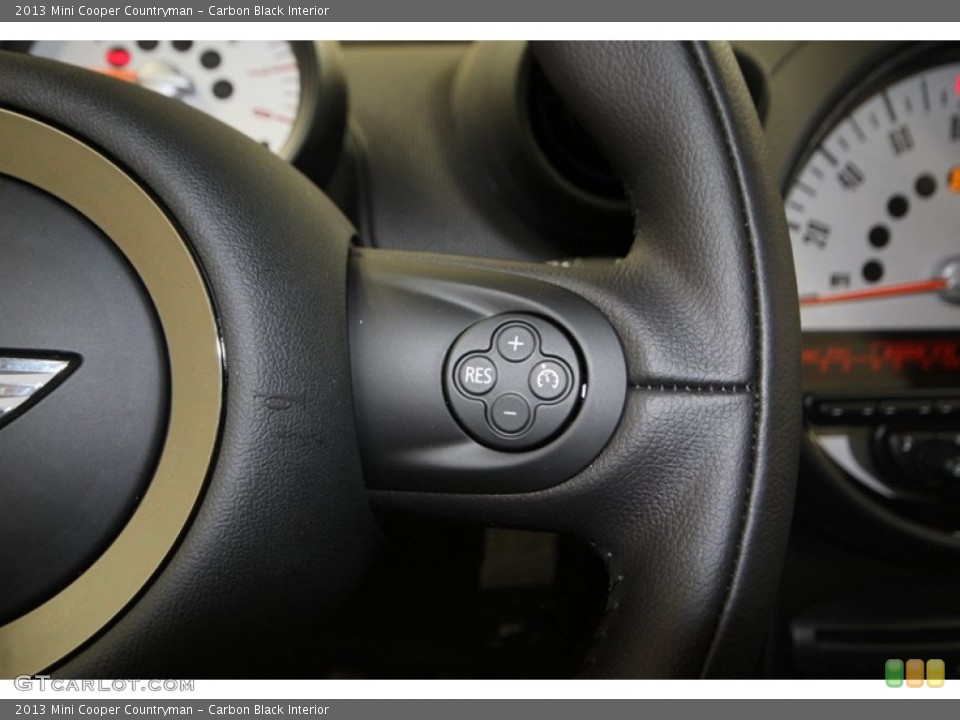Carbon Black Interior Controls for the 2013 Mini Cooper Countryman #77217752