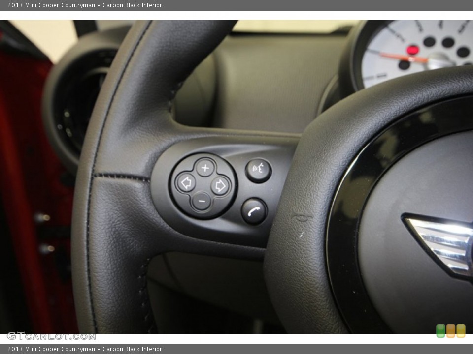 Carbon Black Interior Controls for the 2013 Mini Cooper Countryman #77217755
