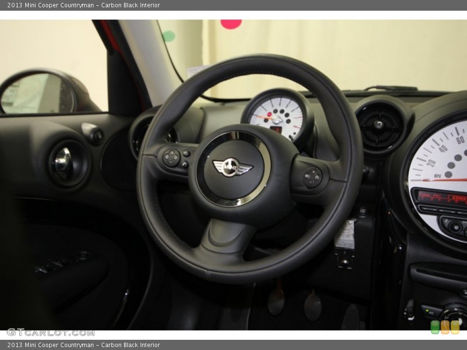 Carbon Black Interior Steering Wheel for the 2013 Mini Cooper Countryman #77217764