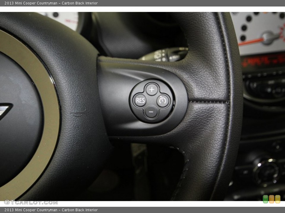 Carbon Black Interior Controls for the 2013 Mini Cooper Countryman #77217905