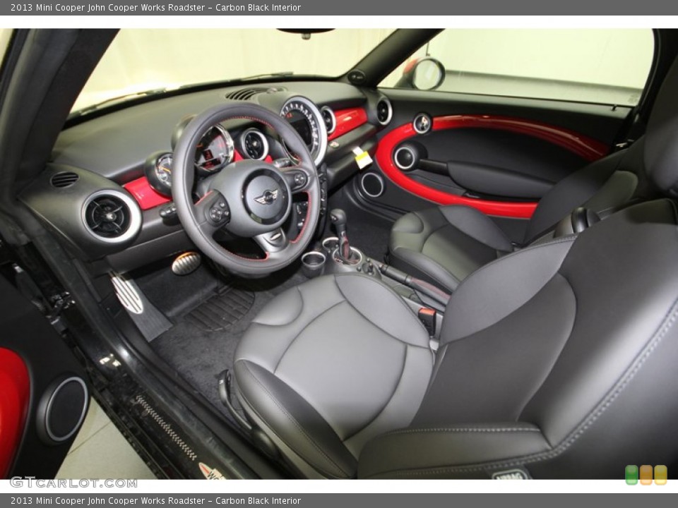 Carbon Black Interior Photo for the 2013 Mini Cooper John Cooper Works Roadster #77217923
