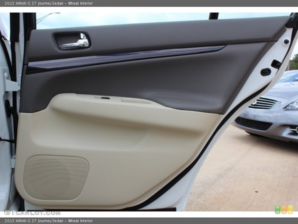 Wheat Interior Door Panel for the 2013 Infiniti G 37 Journey Sedan #77219900