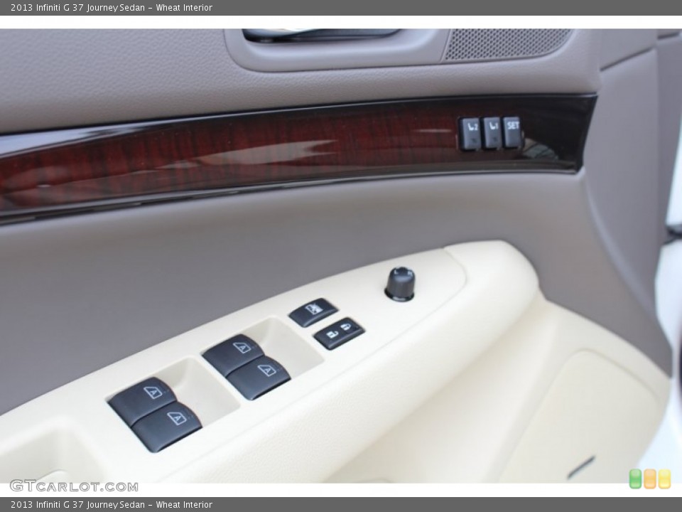 Wheat Interior Controls for the 2013 Infiniti G 37 Journey Sedan #77220173