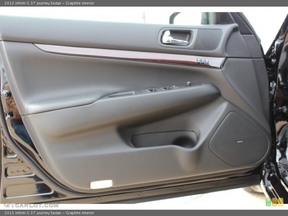 Graphite Interior Door Panel for the 2013 Infiniti G 37 Journey Sedan #77220513