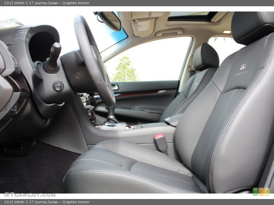 Graphite Interior Photo for the 2013 Infiniti G 37 Journey Sedan #77220530