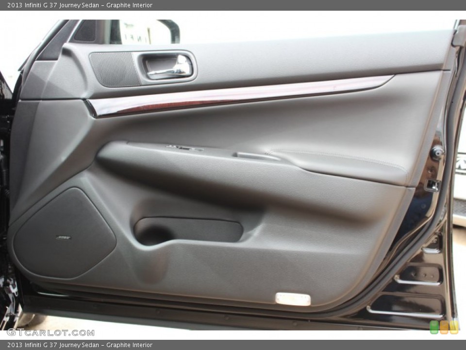 Graphite Interior Door Panel for the 2013 Infiniti G 37 Journey Sedan #77220554