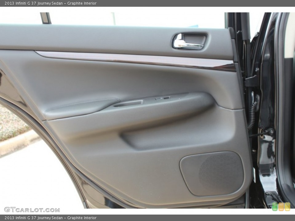 Graphite Interior Door Panel for the 2013 Infiniti G 37 Journey Sedan #77220590