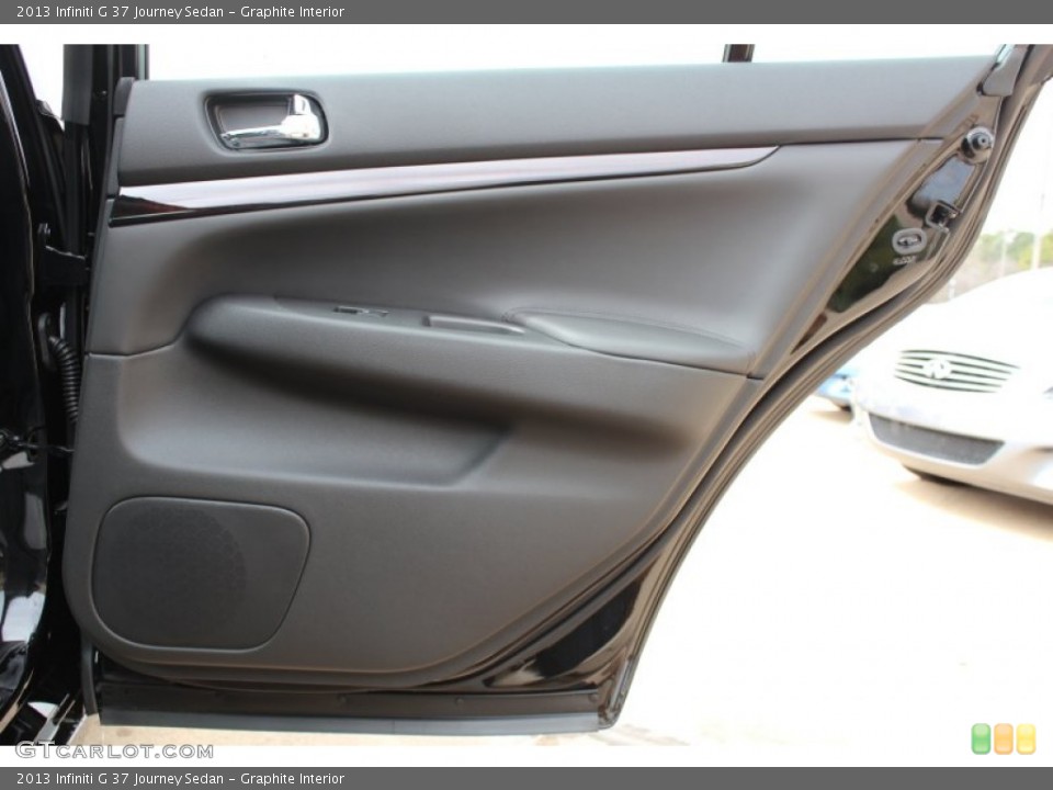 Graphite Interior Door Panel for the 2013 Infiniti G 37 Journey Sedan #77220641