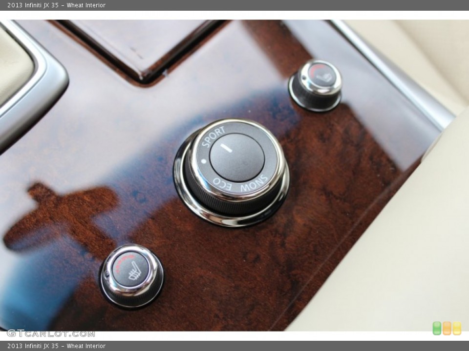 Wheat Interior Controls for the 2013 Infiniti JX 35 #77222153