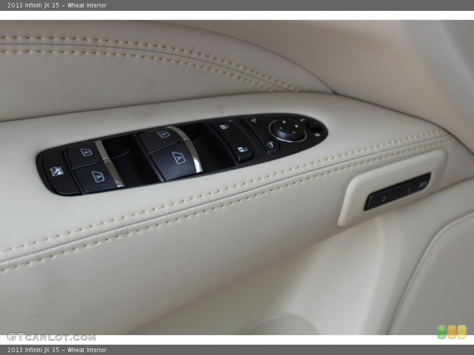 Wheat Interior Controls for the 2013 Infiniti JX 35 #77222177