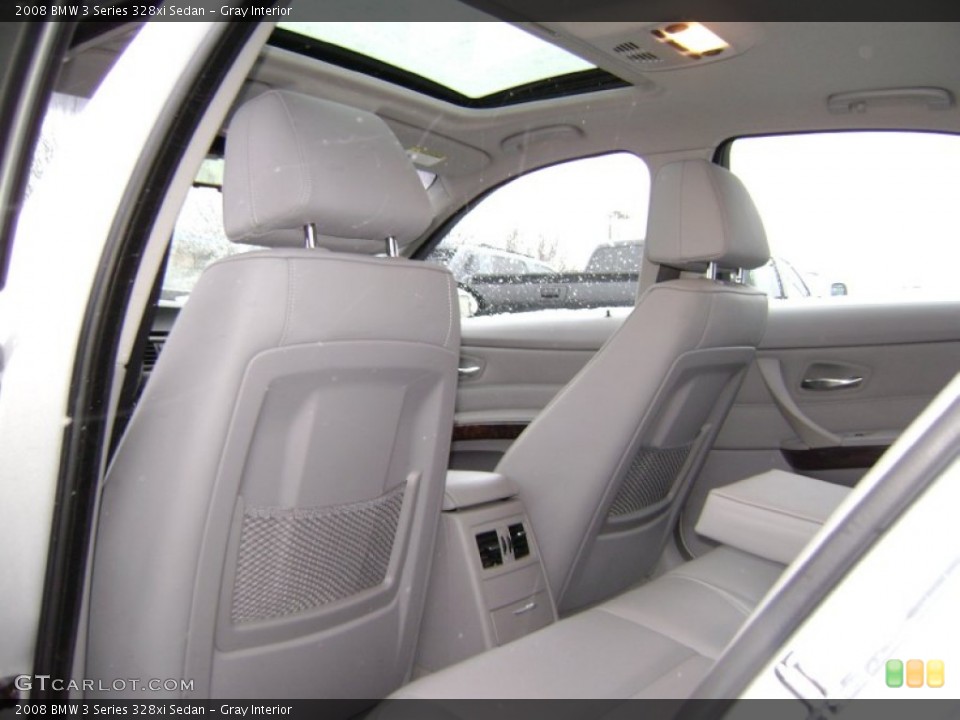 Gray Interior Photo for the 2008 BMW 3 Series 328xi Sedan #77222282