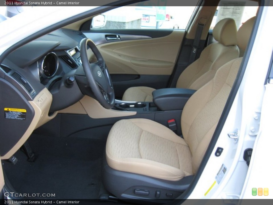 Camel Interior Photo for the 2011 Hyundai Sonata Hybrid #77222573