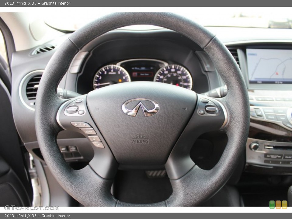 Graphite Interior Steering Wheel for the 2013 Infiniti JX 35 #77222585