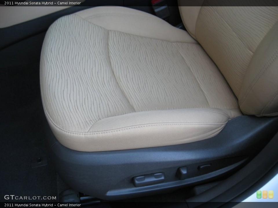 Camel Interior Front Seat for the 2011 Hyundai Sonata Hybrid #77222600
