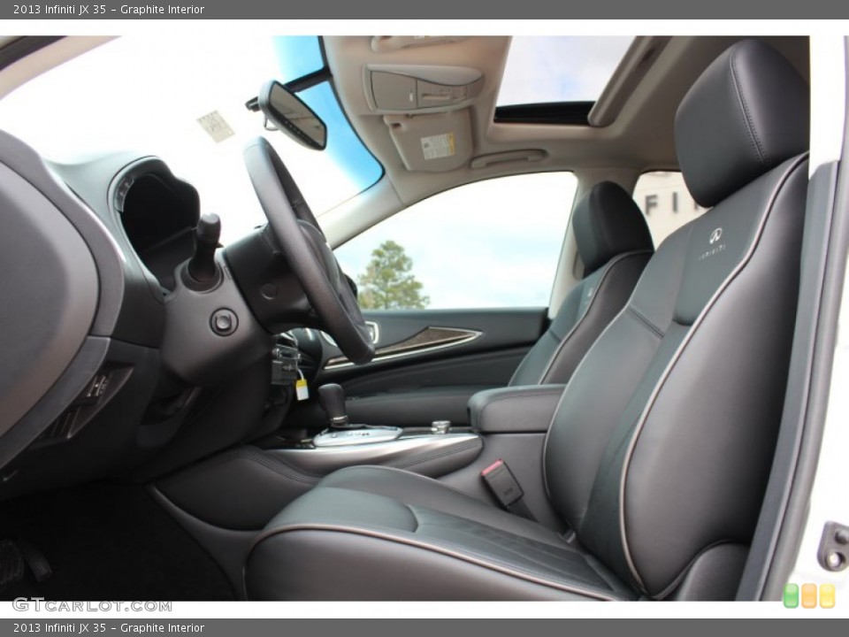 Graphite Interior Photo for the 2013 Infiniti JX 35 #77222642