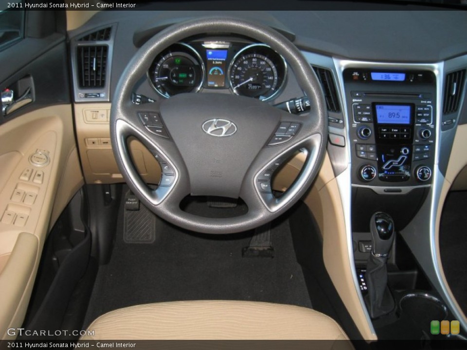 Camel Interior Dashboard for the 2011 Hyundai Sonata Hybrid #77222783