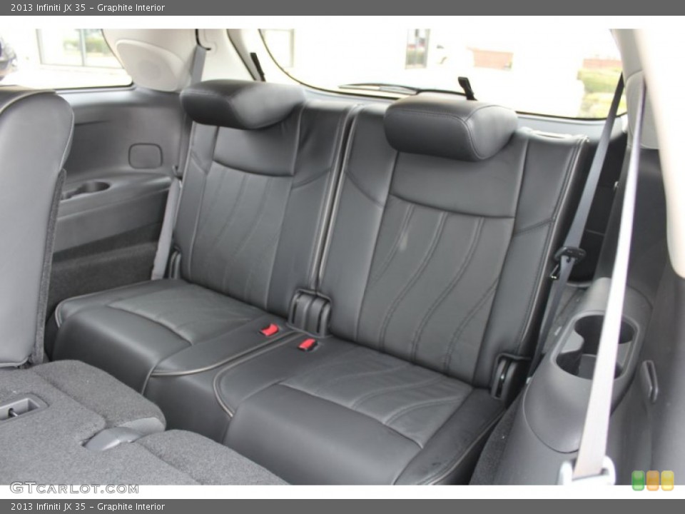 Graphite Interior Rear Seat for the 2013 Infiniti JX 35 #77222798