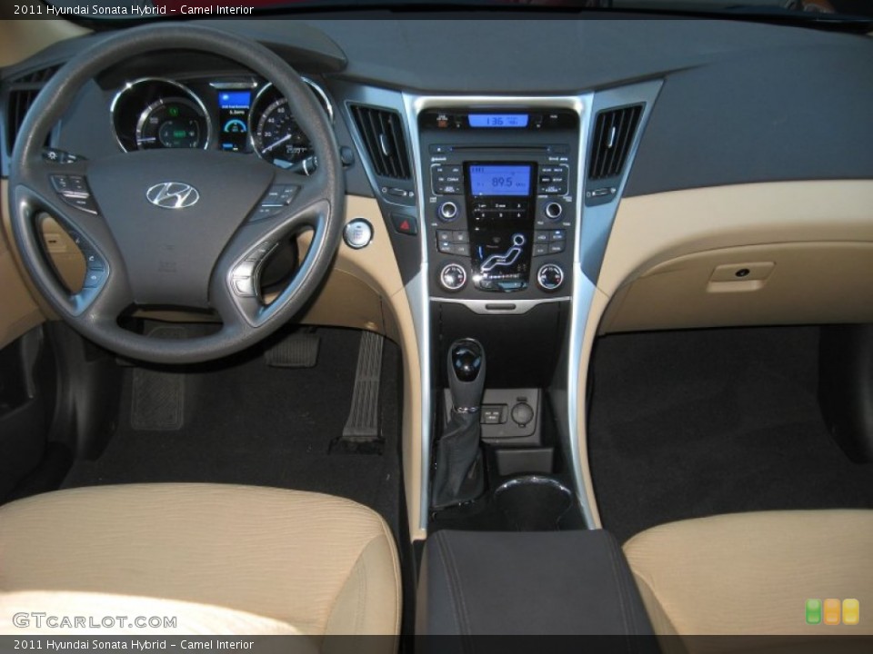 Camel Interior Dashboard for the 2011 Hyundai Sonata Hybrid #77222805
