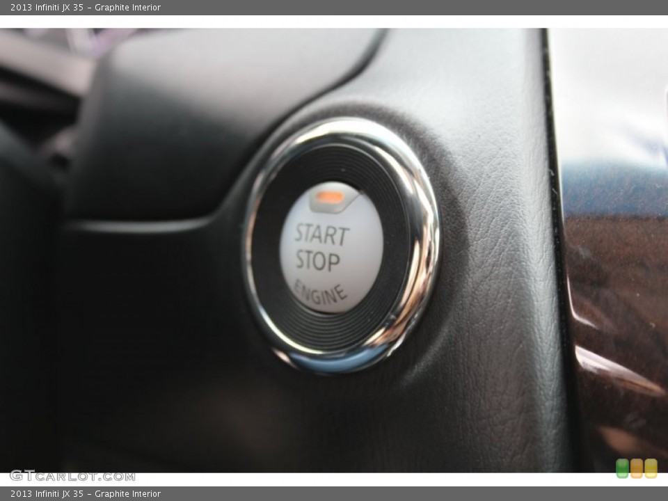 Graphite Interior Controls for the 2013 Infiniti JX 35 #77222934
